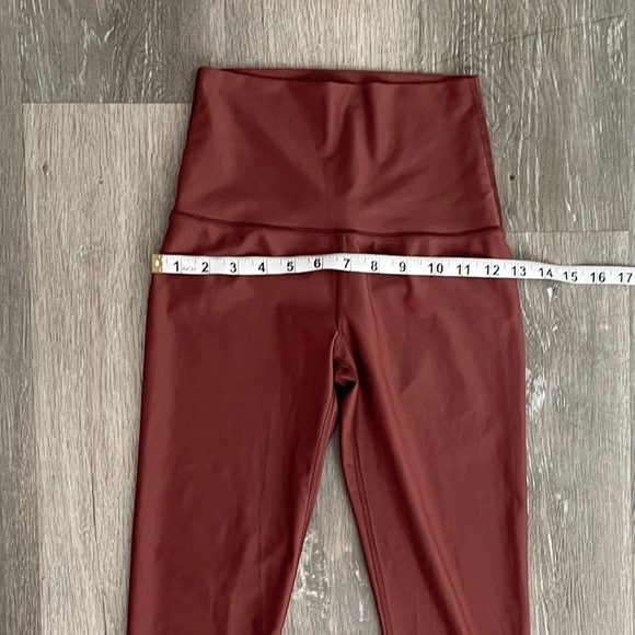 Aerie Offline High-Waisted Rust Leggings - Picture 6 of 7
